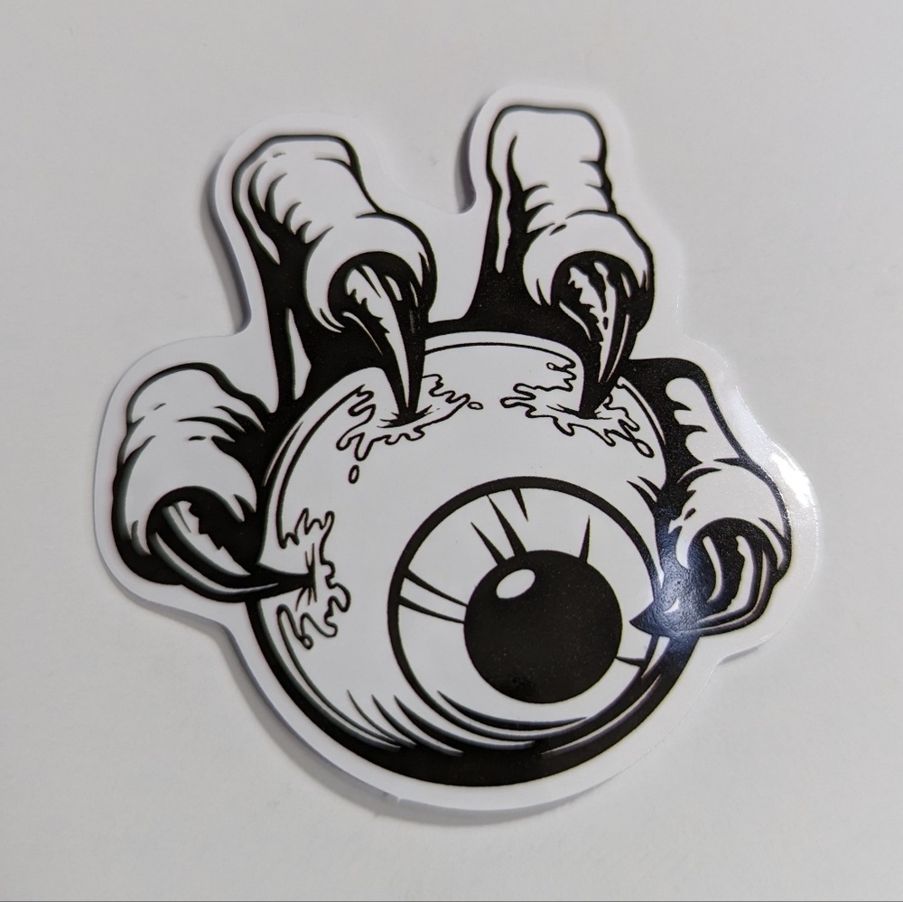 Claw and Eyeball Sticker